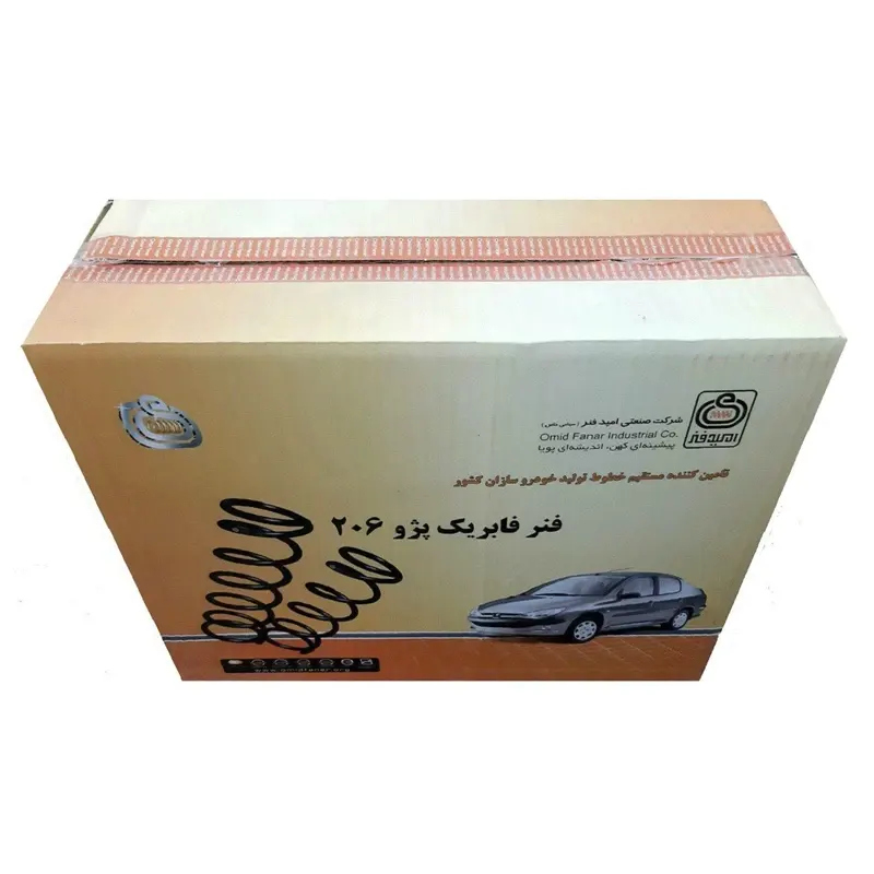 فنر لول جلو مناسب پژو 206 (امید فنر)