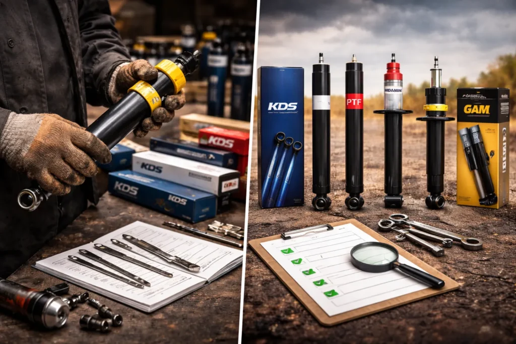 کمک فنر برندهایKDS-PTF-Indamin-Gam