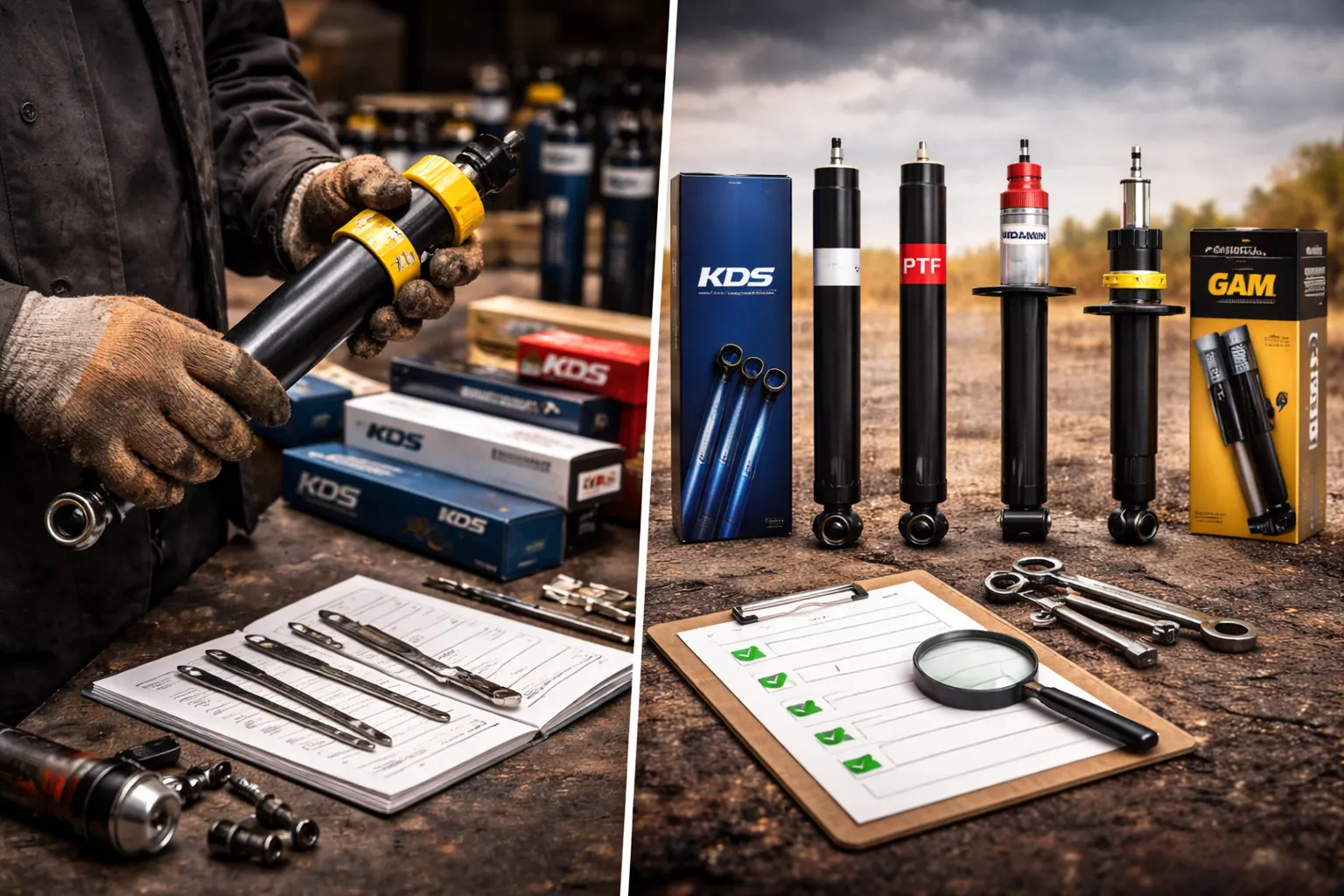 کمک فنر برندهایKDS-PTF-Indamin-Gam